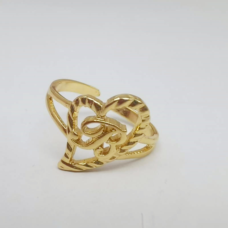 Street Fashion Rings - Duoying-anillo personalizado con inicial, sortija con
