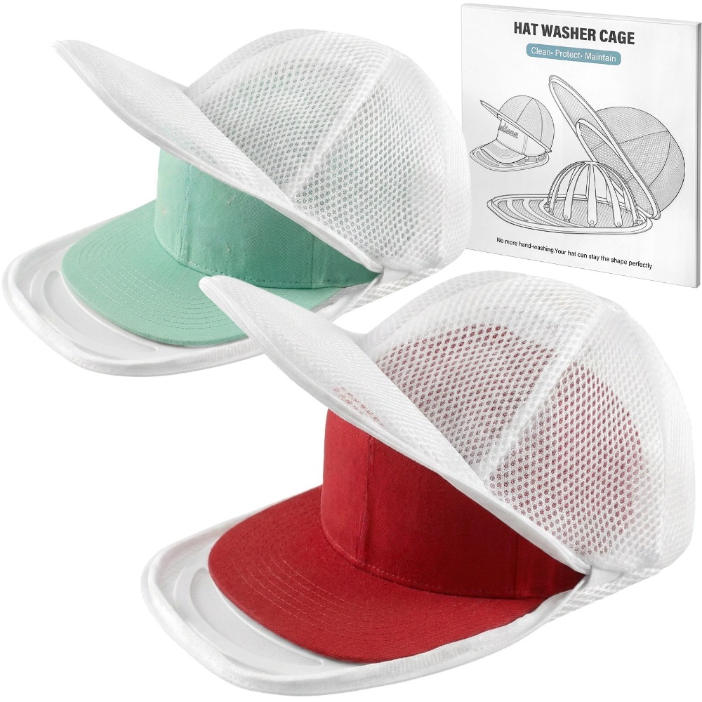 Baseball Cap Fitted - Paquete de 2/4 Jaulas para lavar