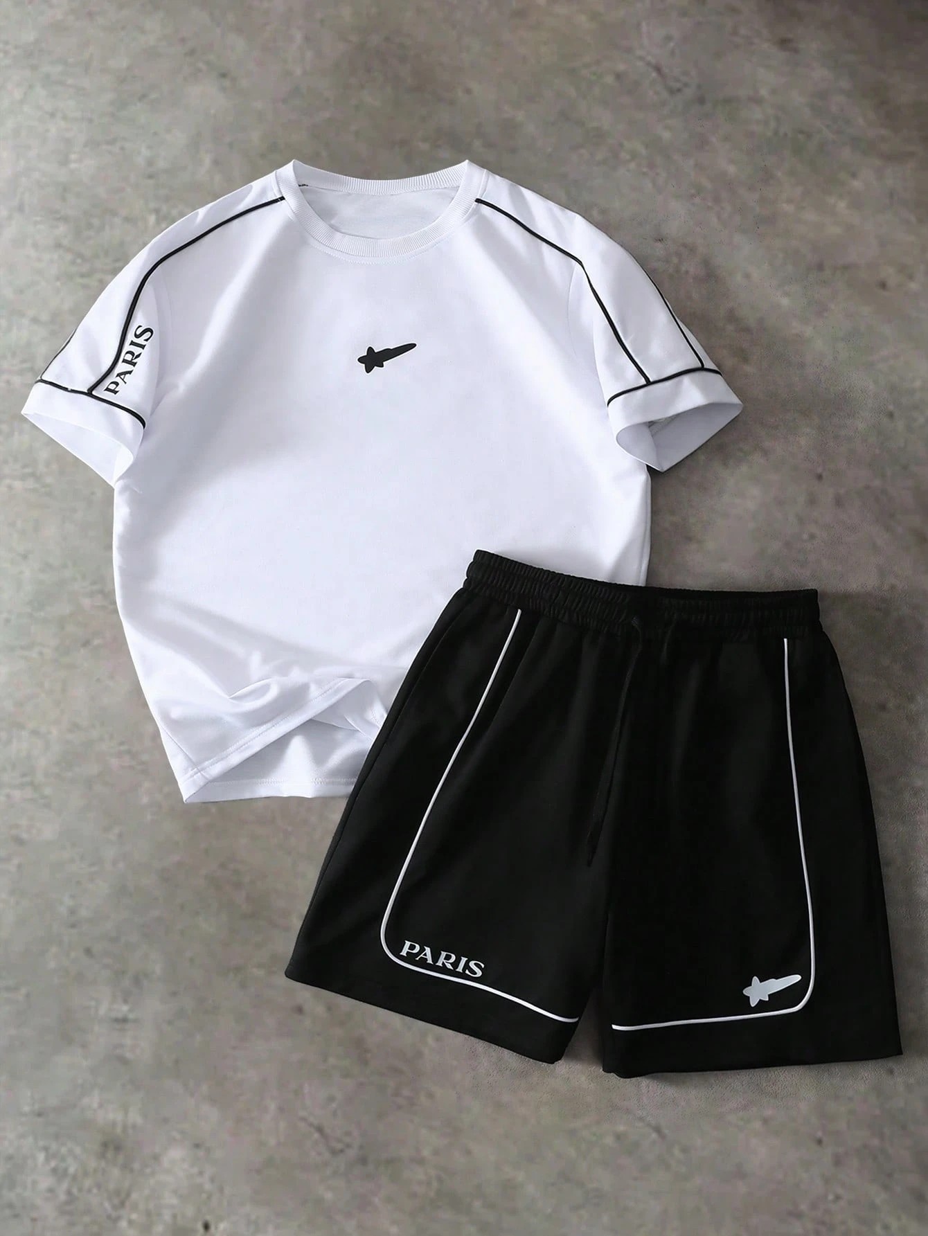 Street Fashion For 2026 - Conjunto de Pantalones Cortos y Camiseta