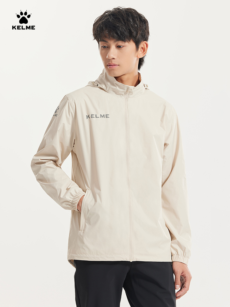 Reflective Jacket Running - KELME-cortavientos deportivo impermeable para hombre, chaqueta