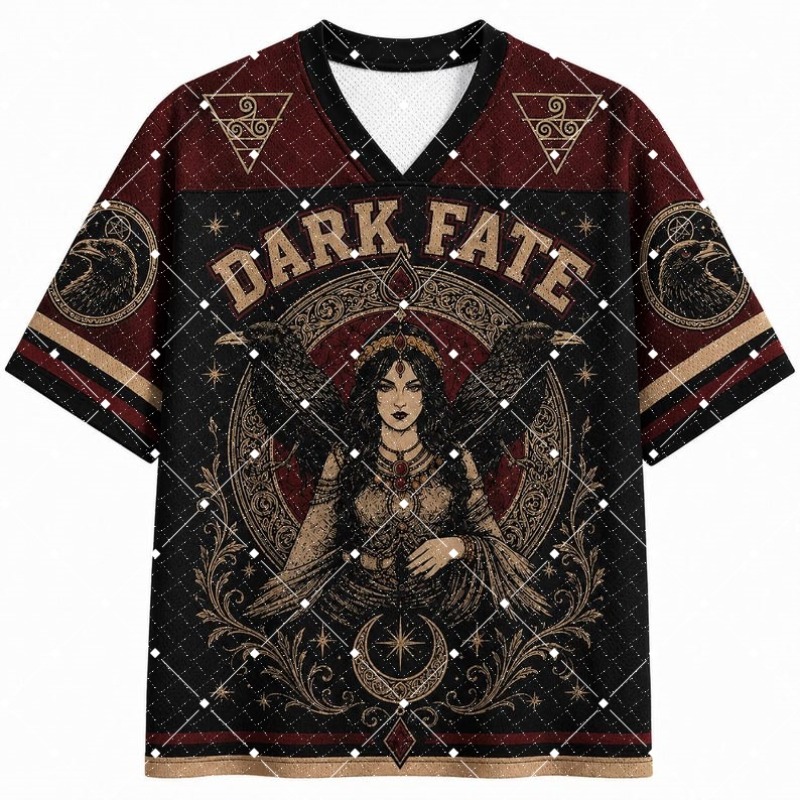 Street Fashion Hip Hop - Camiseta de Jersey con Cuello en