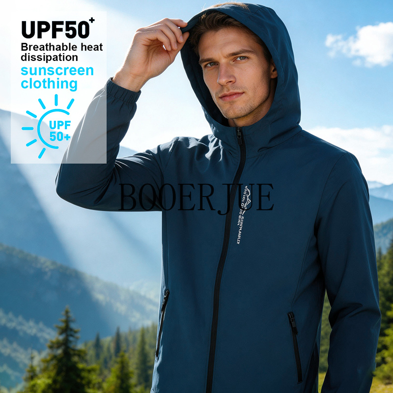 Reflective Jacket Running - Chaqueta Impermeable para Hombre, Deportiva, de