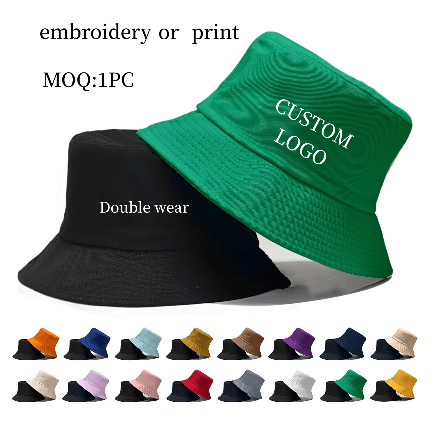 Baseball Cap Fitted - Gorra de pescador de doble cara
