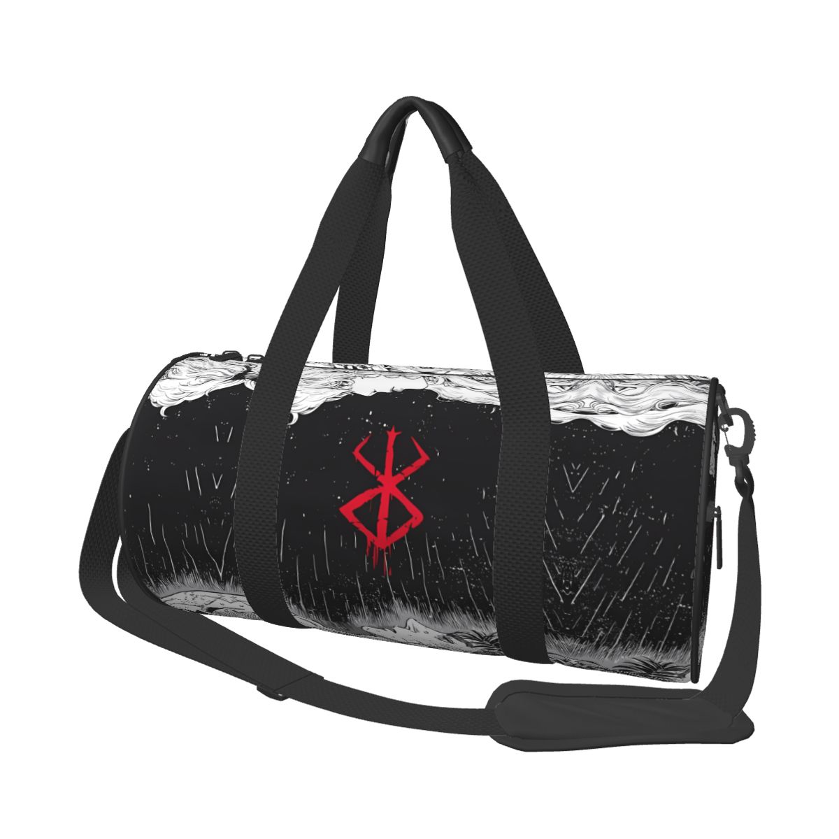 Street Fashion Couple - Bolsa de gimnasio Bereserk de Anime