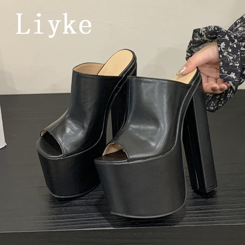 Street Fashion Runway - Liyke Runway moda 18CM tacones extremadamente