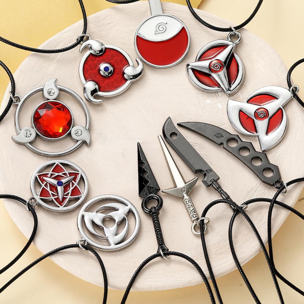 Street Fashion Jewelry - Collar con Colgante de Naruto Uzumaki,