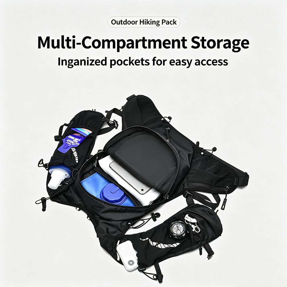 Mochila de hidratación para co - Reflective Jacket Running reseña y precio