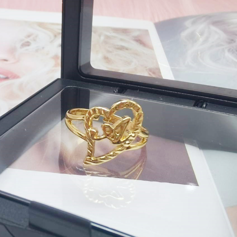 Duoying-anillo personalizado c - Street Fashion Rings reseña y precio