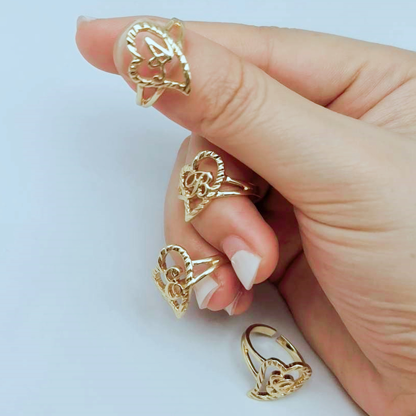 Duoying-anillo personalizado c - Street Fashion Rings reseña y precio
