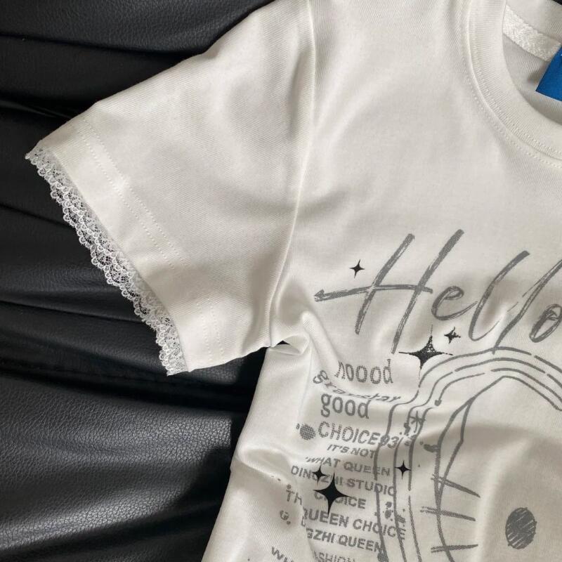 Camiseta de manga corta de enc - Street Fashion For 2026 reseña y precio