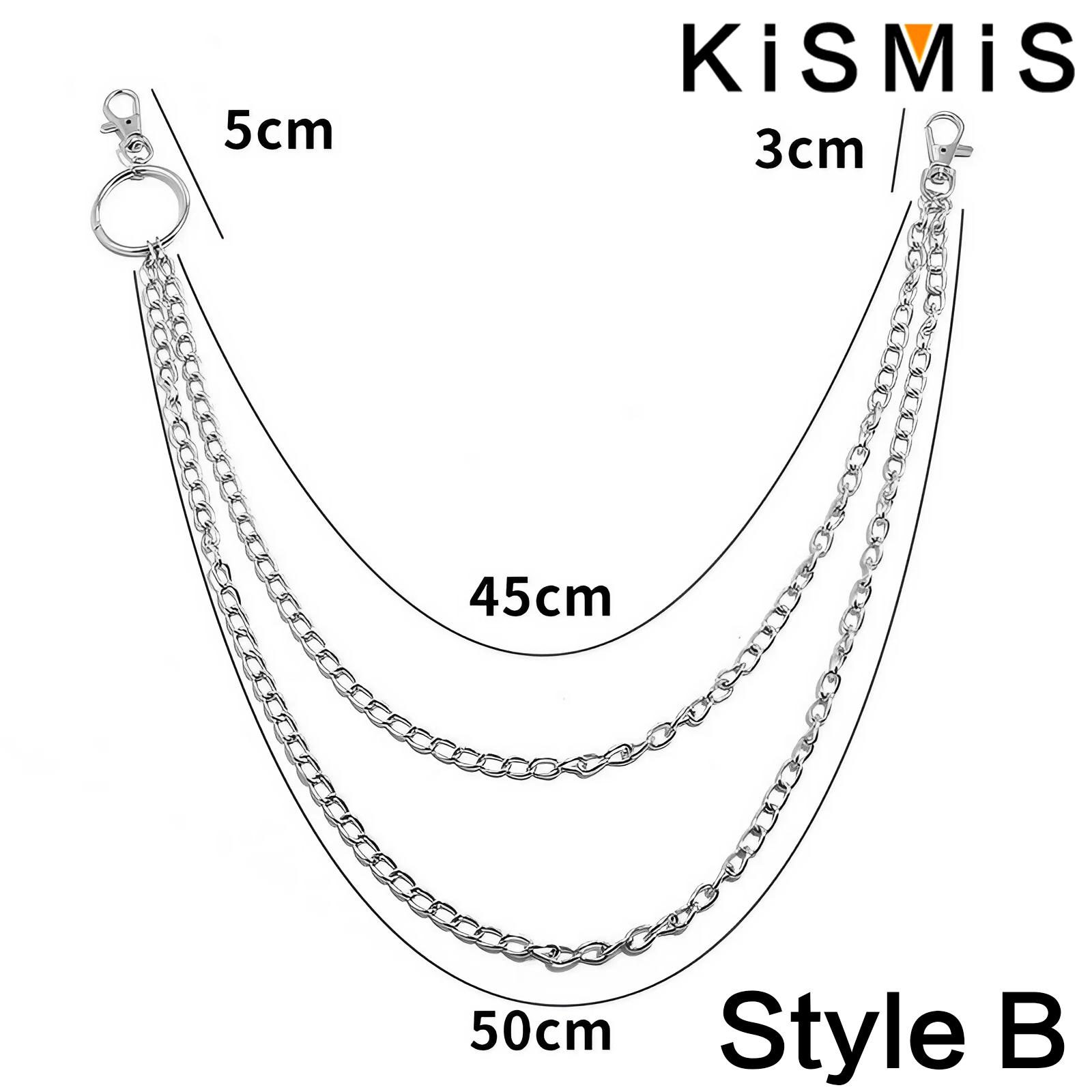 KISMIS 1 pieza Punk Street lla - Street Fashion Jewelry reseña y precio