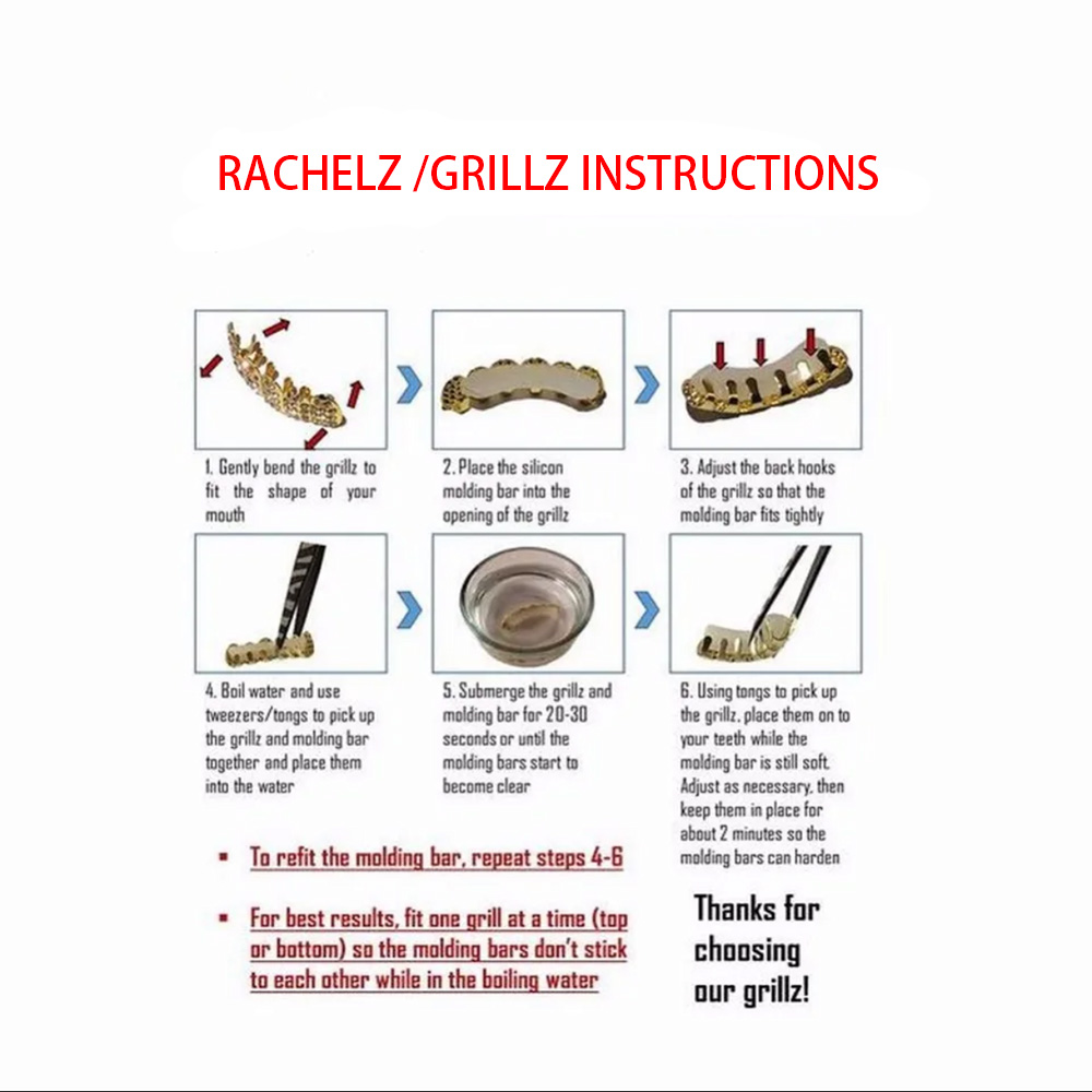 RACHELZ Hip Hop 10/10 helado C - Street Fashion Jewelry reseña y precio