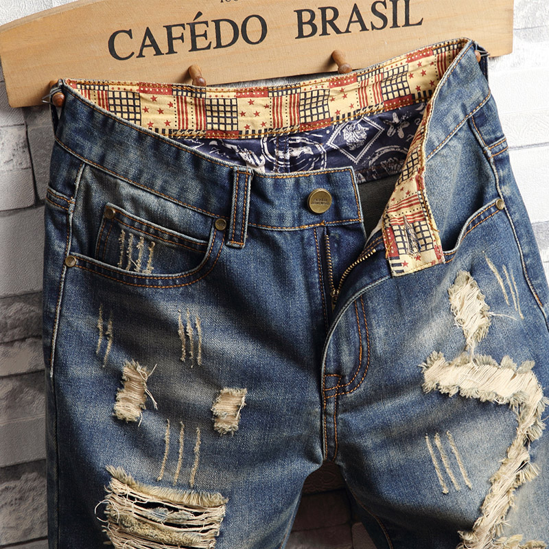 Shorts Vaqueros Rotos de Hip-h - Street Fashion Hip Hop reseña y precio