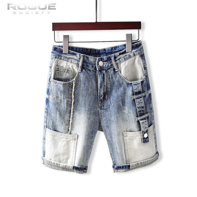 Pantalones Cortos de Mezclilla - Street Fashion Hip Hop reseña y precio