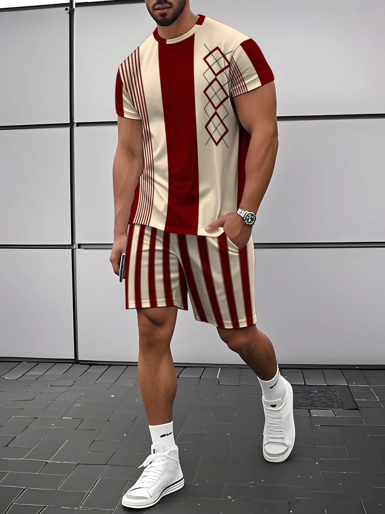 Conjunto de Pantalones Cortos  - Street Fashion For 2026 reseña y precio