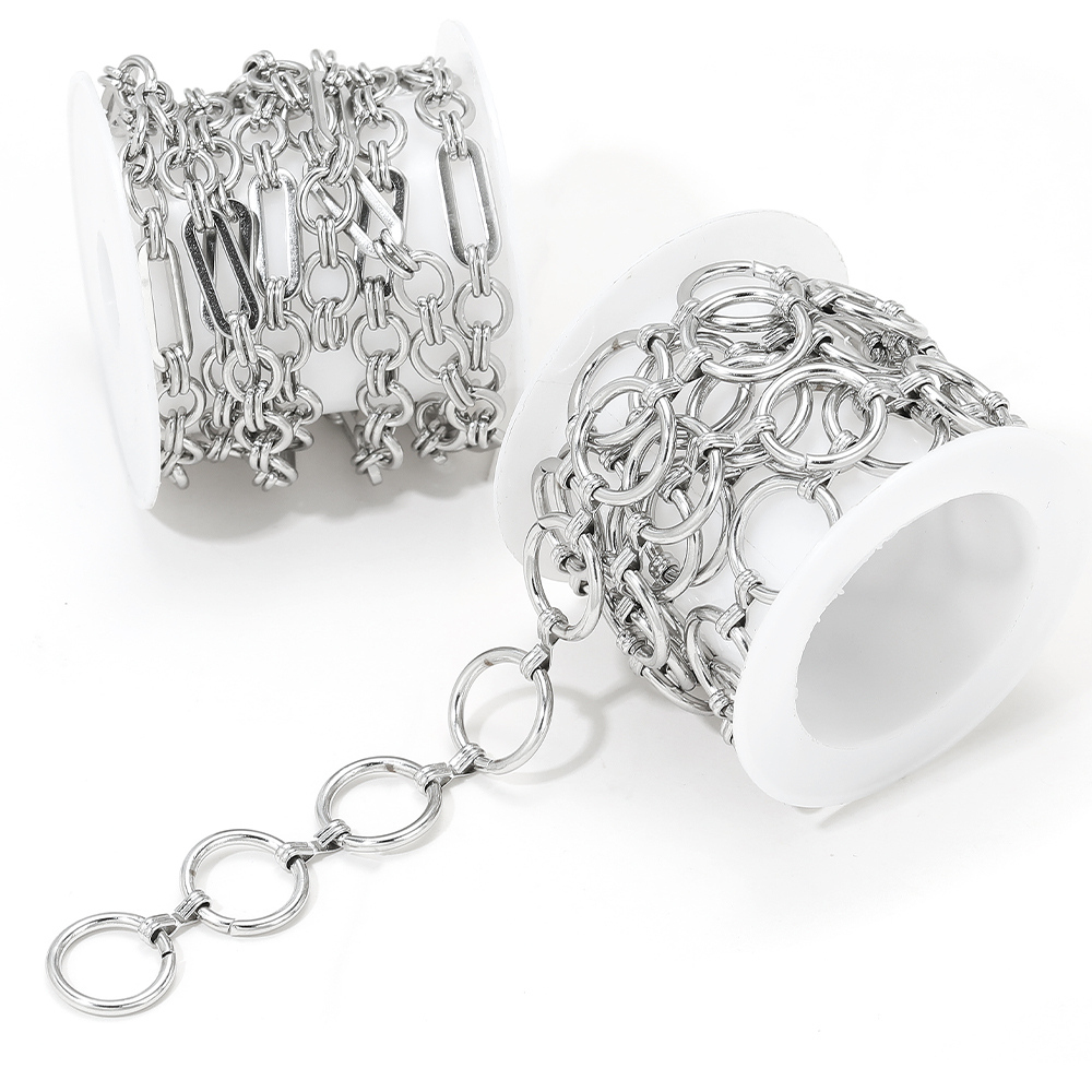 Cadenas Combinadas de Acero In - Street Fashion Jewelry reseña y precio