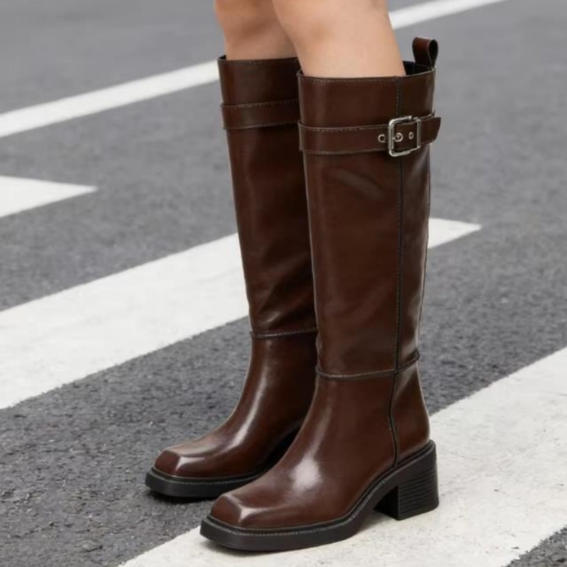 Botas hasta la rodilla estilo  - Street Fashion Designers reseña y precio