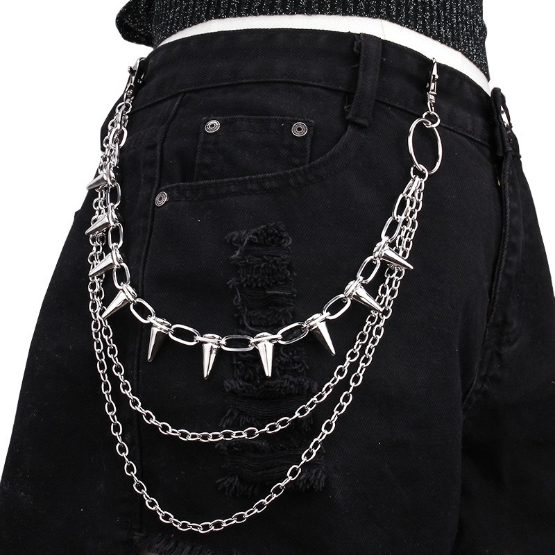 Hip Hop Punk Rock pantalones d - Street Fashion Jewelry reseña y precio
