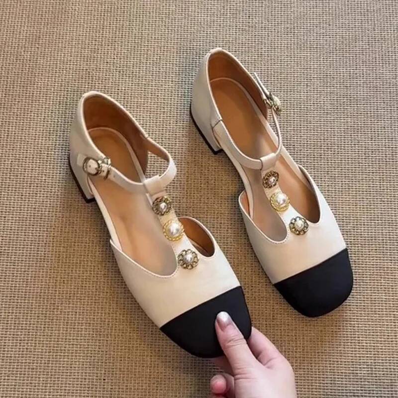 Sandalias De tacón con punta c - Street Fashion Designers reseña y precio