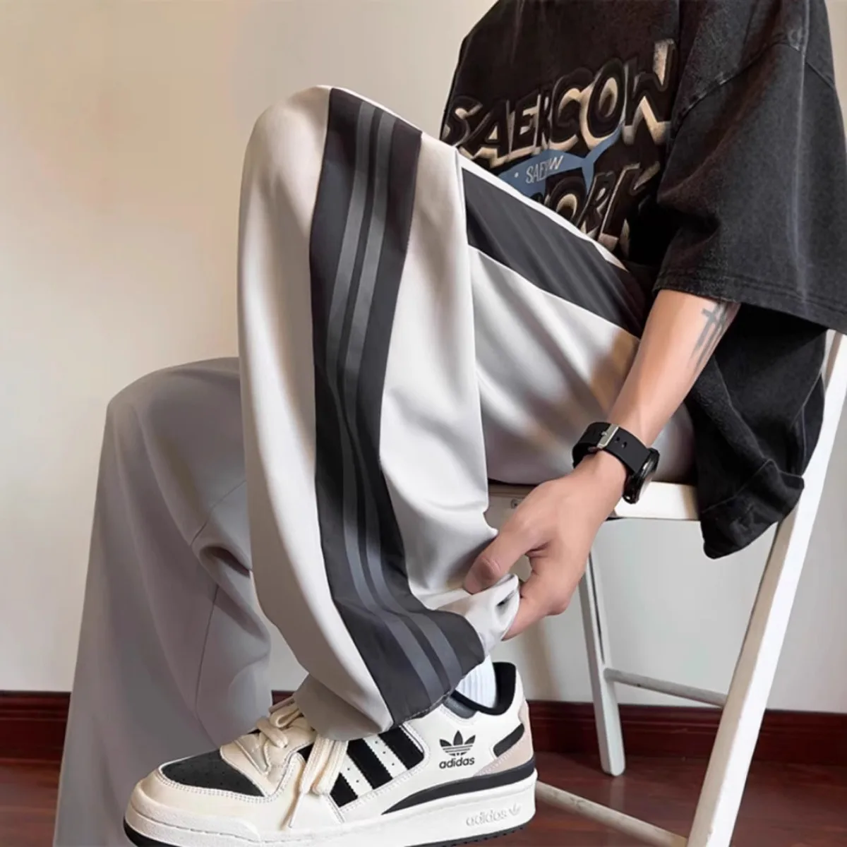 Pantalones Casuales de Moda Ur - Street Fashion Couple reseña y precio