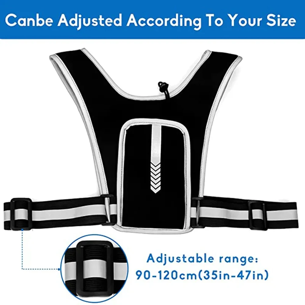Chaleco para correr para hombr - Reflective Jacket Running reseña y precio