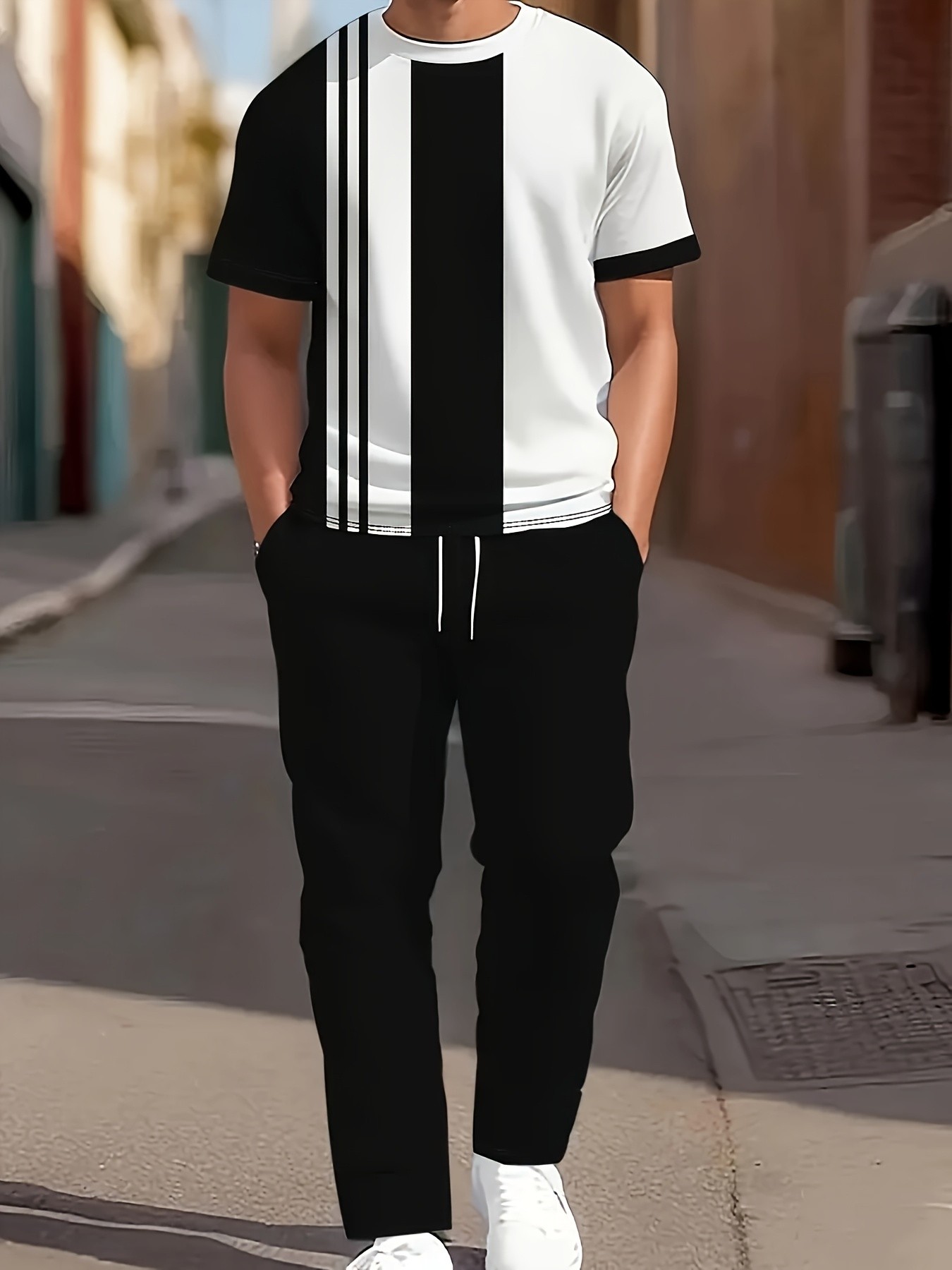 Conjunto de Pantalones Largos  - Street Fashion For 2026 reseña y precio