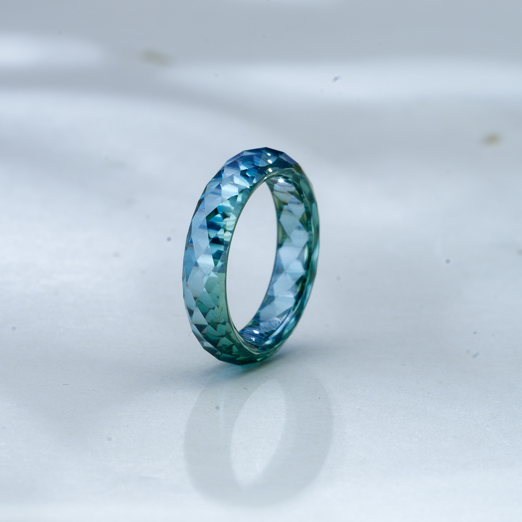 Anillo de banda de moissanita  - Street Fashion Rings reseña y precio