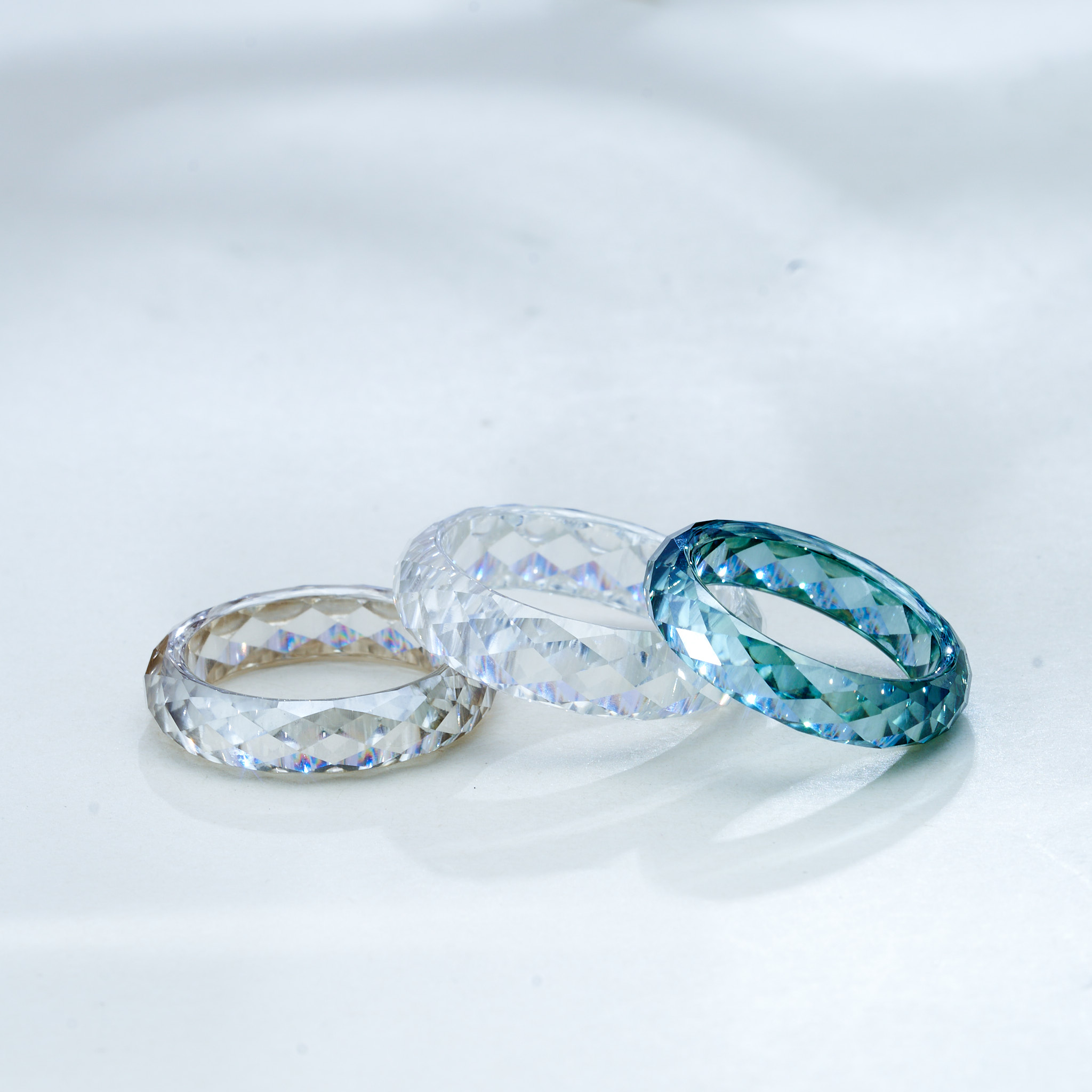 Anillo de banda de moissanita  - Street Fashion Rings reseña y precio