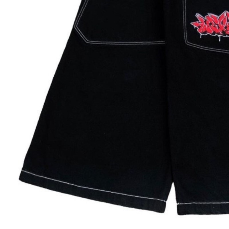 Pantalones Vaqueros Anchos de  - Street Fashion Hip Hop reseña y precio